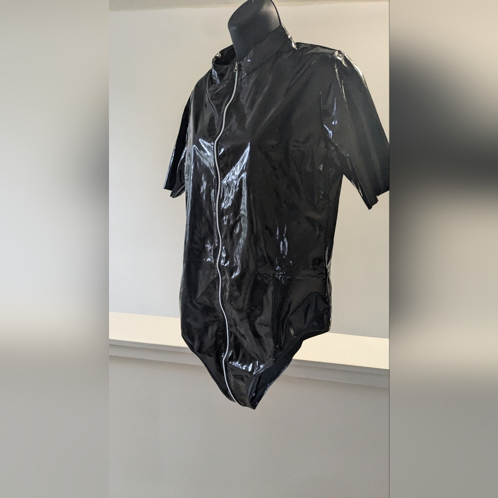 Faux Latex Suit